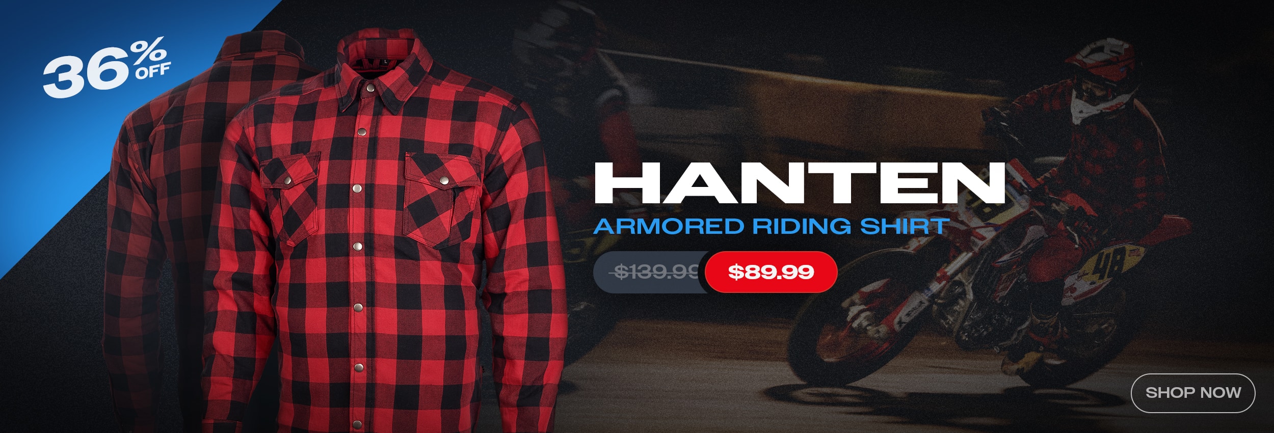 NORU Hanten Armored Riding Shirt